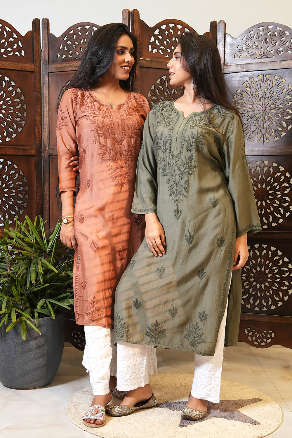 Ghaas Patti Charm Kurti