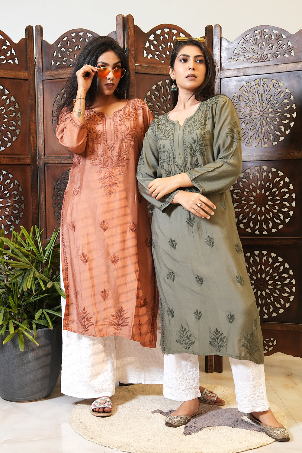 Ghaas Patti Charm Kurti