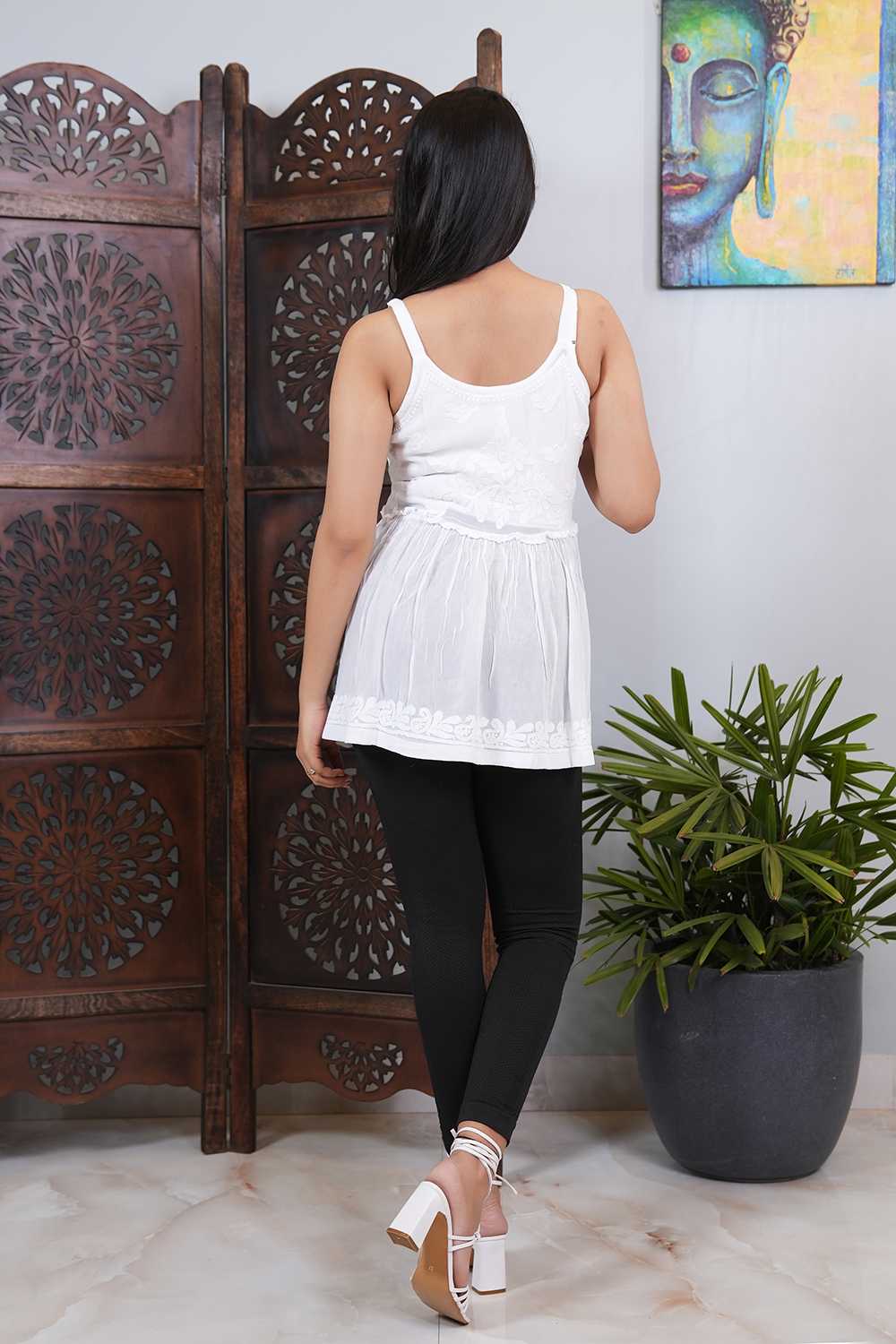 Snowy Delight Peplum